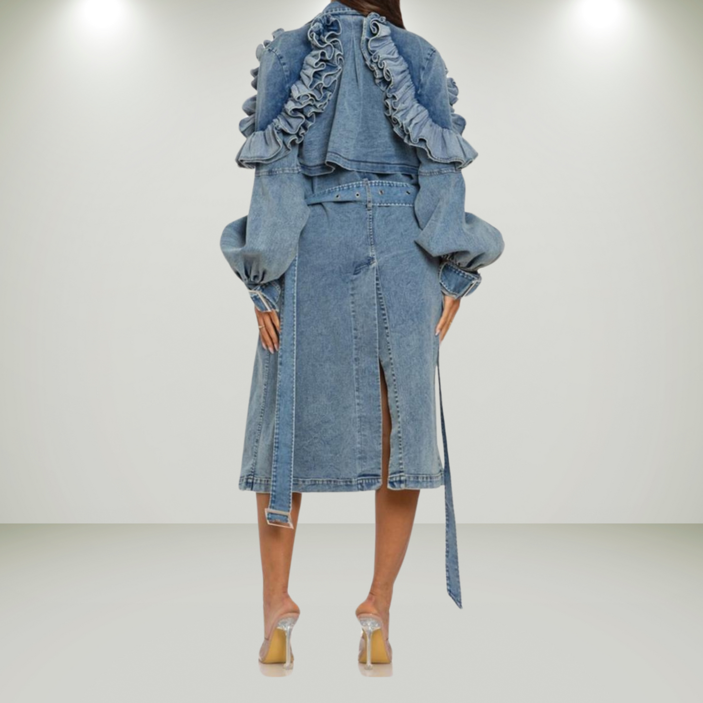 REGAL RUFFLE TRENCH