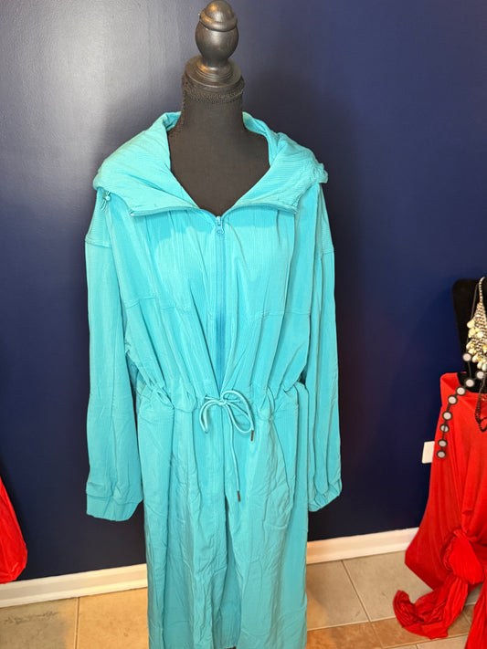 Blue Windbreaker 2 piece set